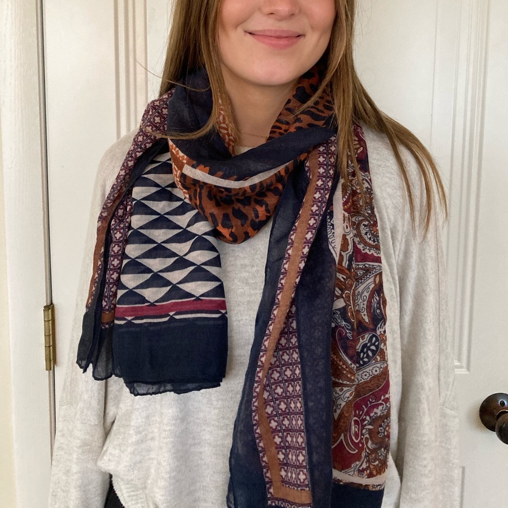 Beautiful patterned scarf